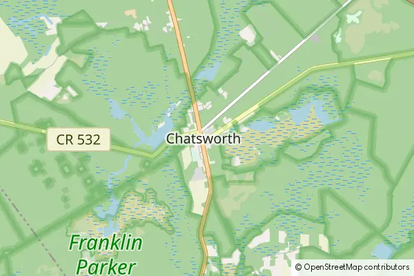 Mapa Chatsworth