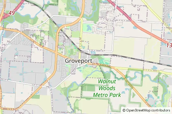 Mapa Groveport