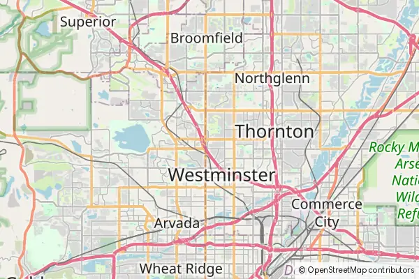 Mapa Westminster