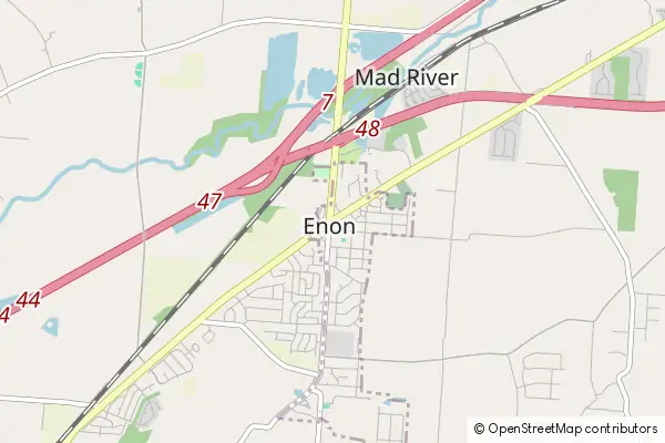 Mapa Enon