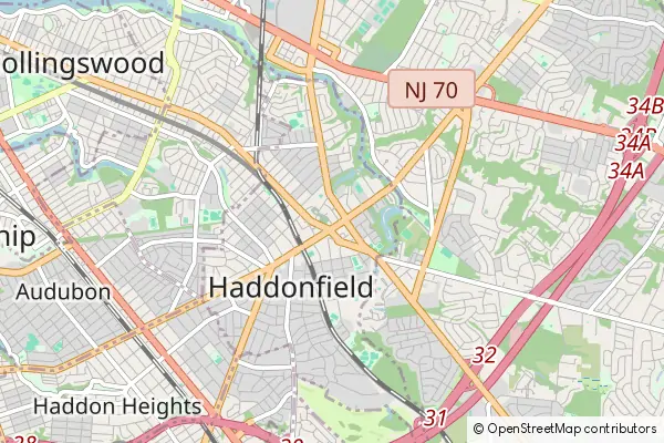 Mapa Haddonfield