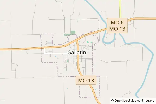 Mapa Gallatin