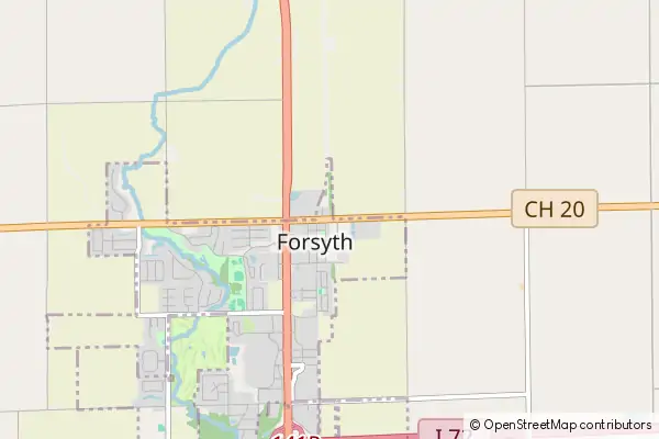 Mapa Forsyth