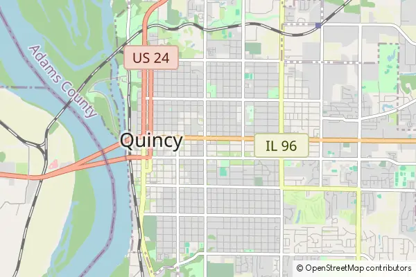 Mapa Quincy