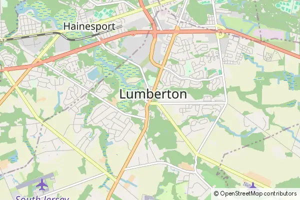 Mapa Lumberton