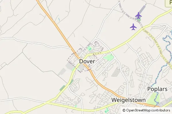 Mapa Dover