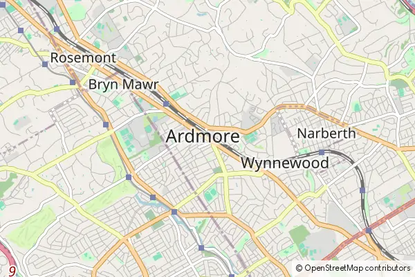 Mapa Ardmore