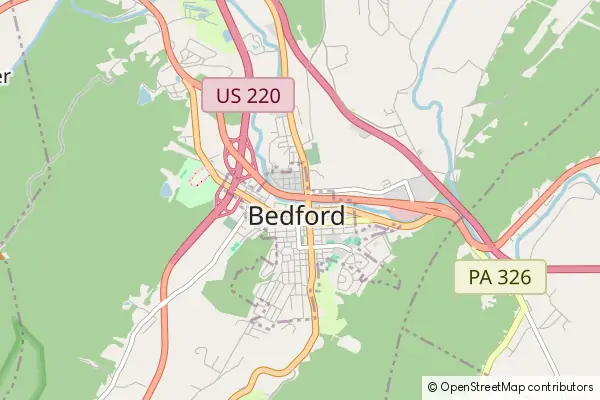 Mapa Bedford