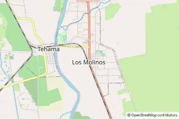 Mapa Los Molinos