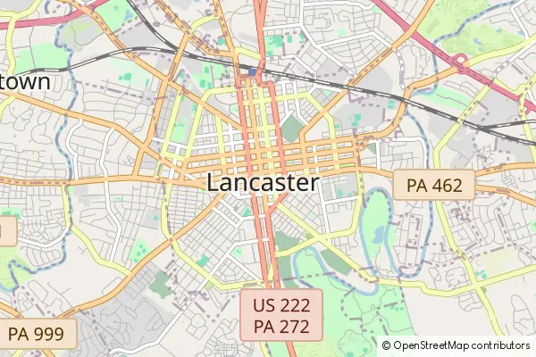 Mapa Lancaster