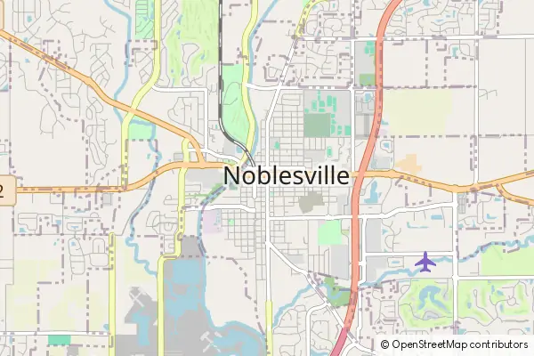 Mapa Noblesville