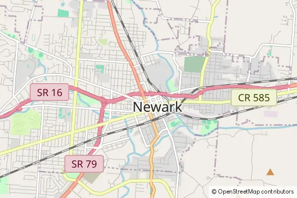 Mapa Newark