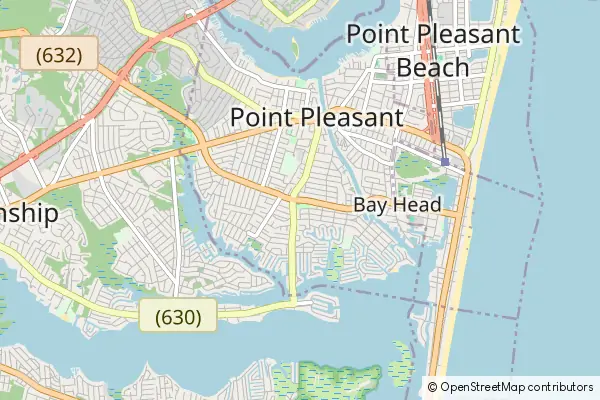 Mapa Point Pleasant