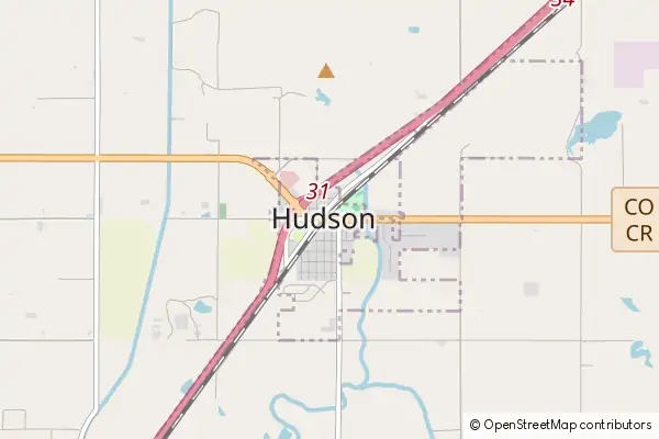 Mapa Hudson