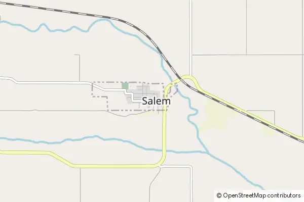 Mapa Salem