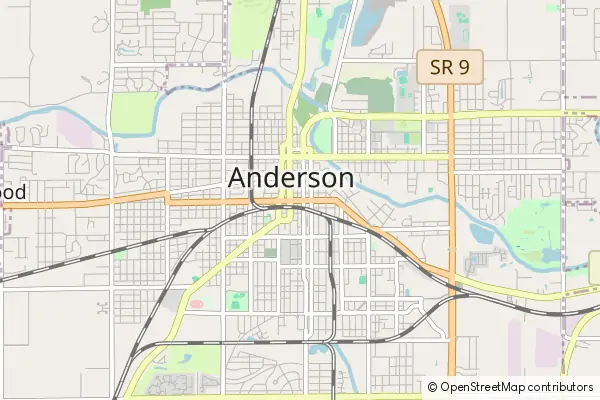 Mapa Anderson