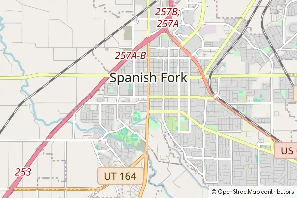 Mapa Spanish Fork