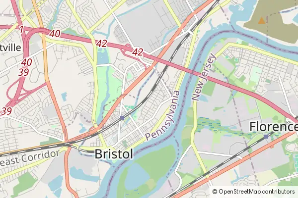 Mapa Bristol