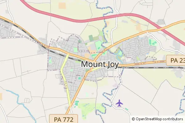 Mapa Mount Joy