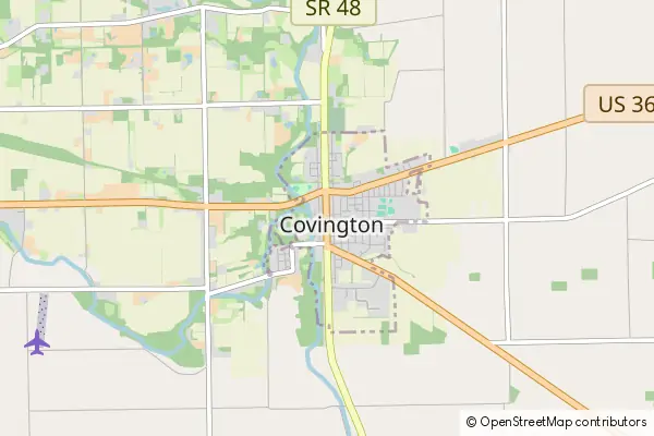 Mapa Covington