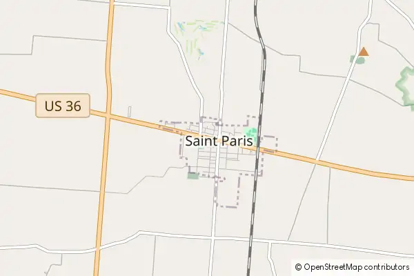 Mapa Saint Paris