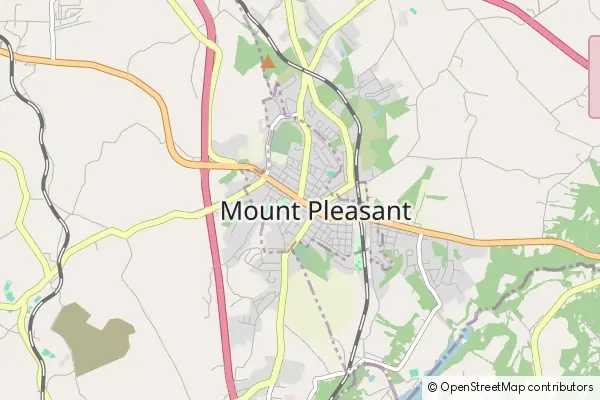 Mapa Pleasant Mount