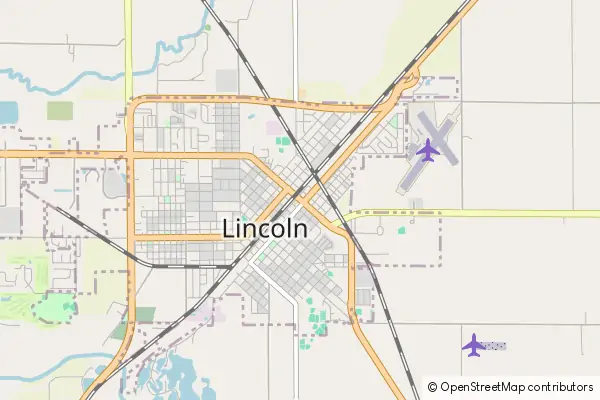 Mapa Lincoln