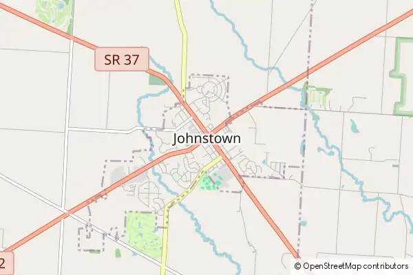 Mapa Johnstown