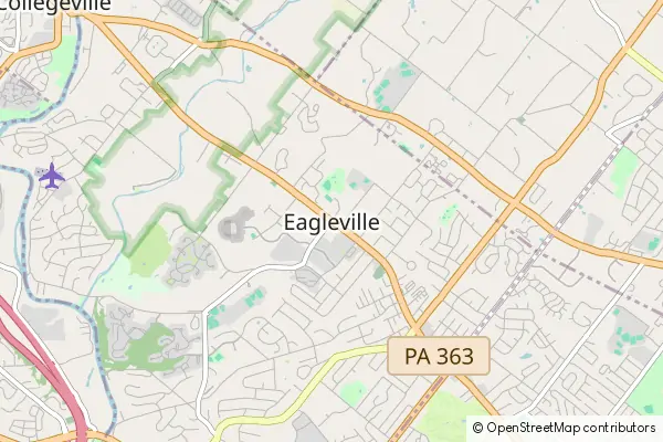 Mapa Eagleville