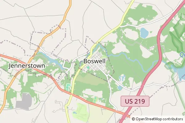 Mapa Boswell