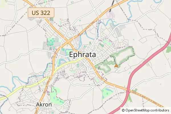 Mapa Ephrata