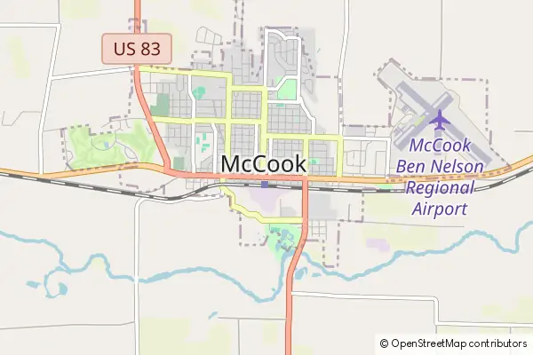 Mapa McCook