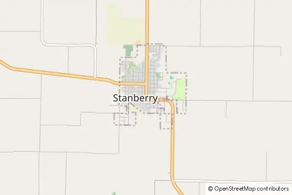 Mapa Stanberry