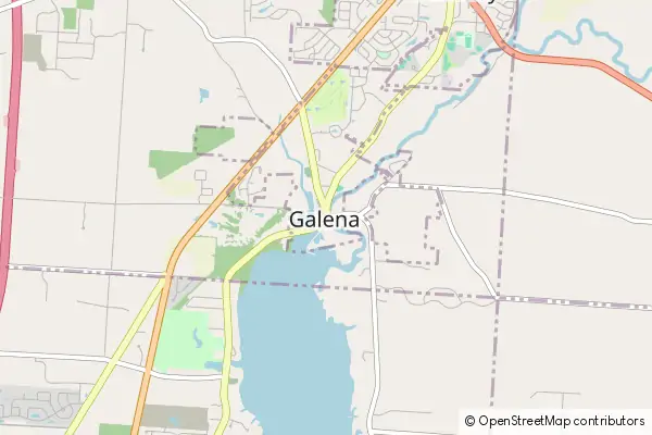 Mapa Galena