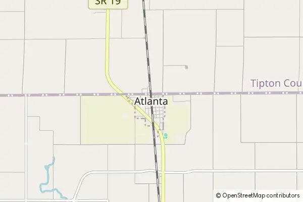 Mapa Atlanta