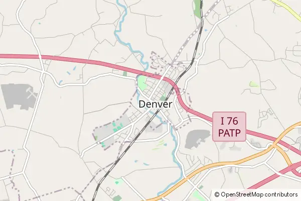 Mapa Denver