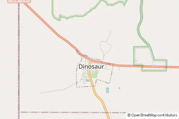 Mapa Dinosaur