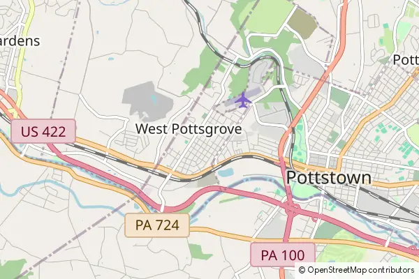 Mapa Stowe