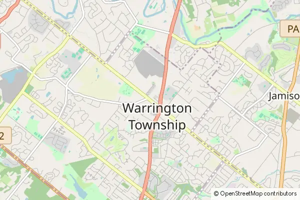 Mapa Warrington