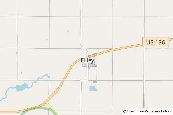 Mapa Filley