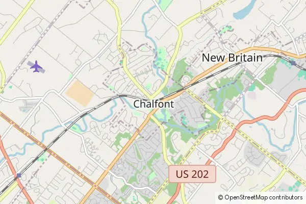 Mapa Chalfont