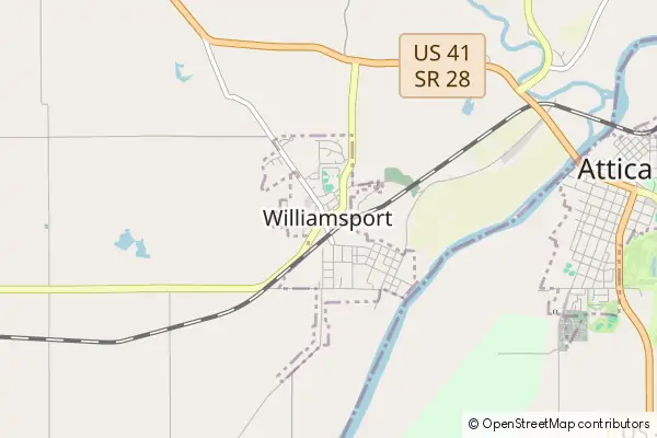 Mapa Williamsport