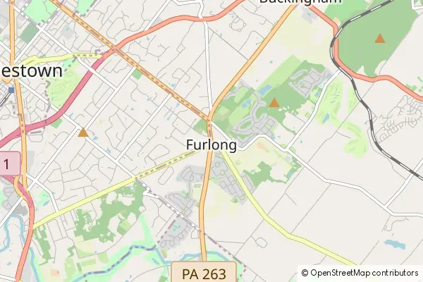 Mapa Furlong