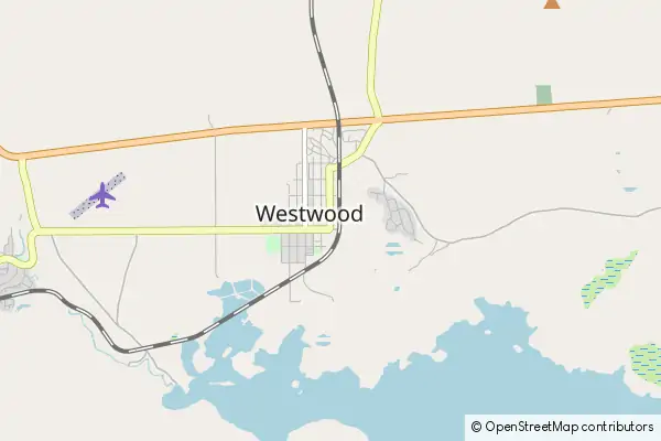 Mapa Westwood