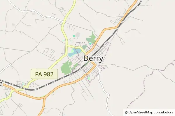 Mapa Derry