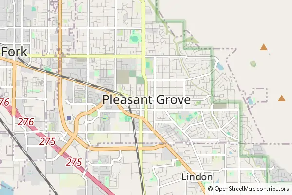 Mapa Pleasant Grove