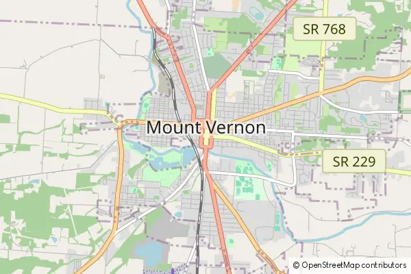 Mapa Mount Vernon