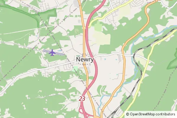 Mapa Newry