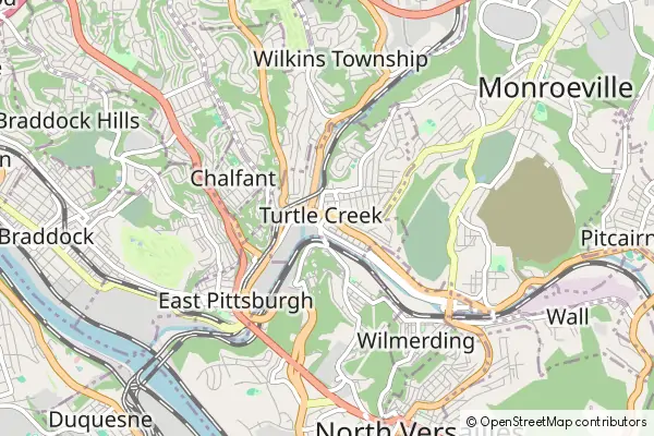 Mapa Turtle Creek