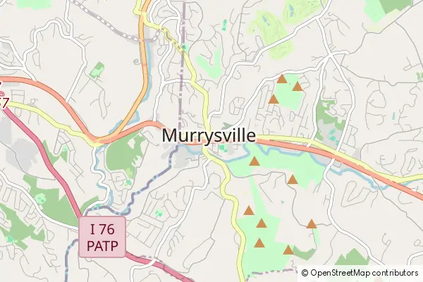 Mapa Murrysville